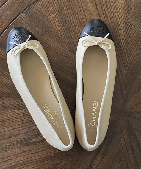 ballerine chanel 2024|chanel ballet flats reviews.